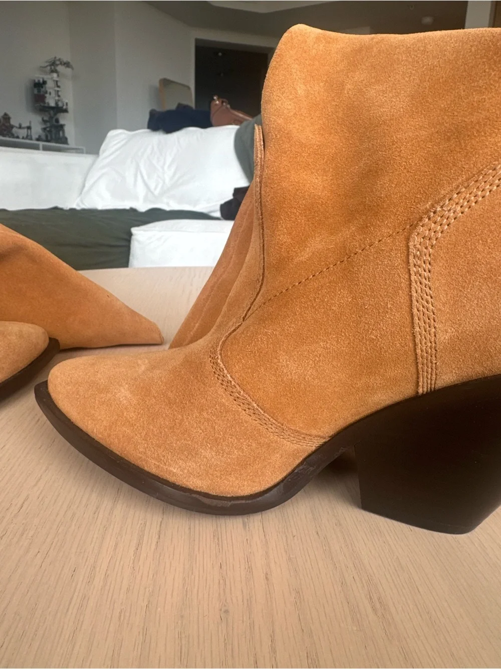 Free People Triple Crown Suede Over The Knee Boots 8,5